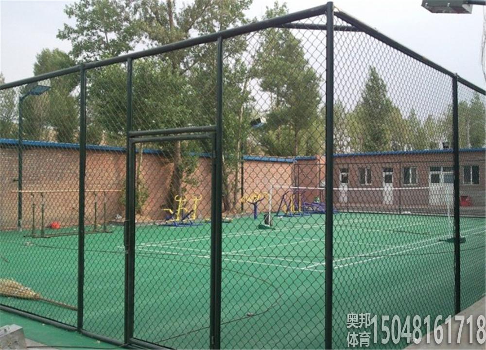达旗海华煤矿室外羽毛球场地围网灯光