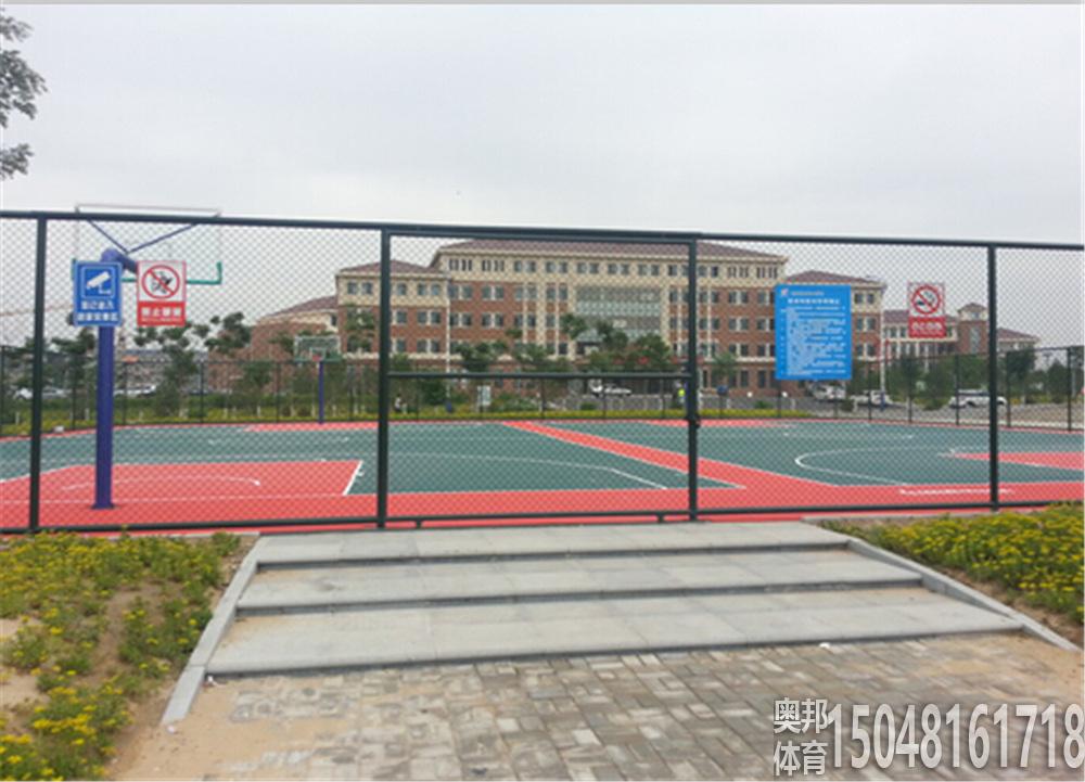 包头艺术学校室外围网及拼装篮球产地