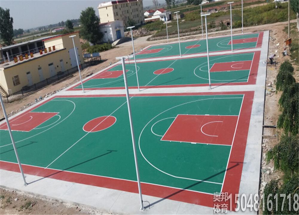 前旗公庙空军篮球场地